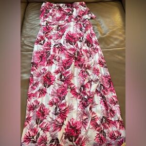 Floral Pink Maxi Dress